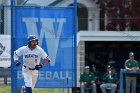 Baseball vs Babson  Wheaton College Baseball vs Babson during Championship game of the NEWMAC Championship hosted by Wheaton. - (Photo by Keith Nordstrom) : Wheaton, baseball, NEWMAC